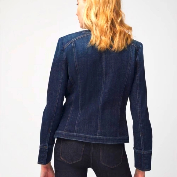 WHBM Stylist Denim Chain Jacket from White House Black Market - Picture 3 of 12